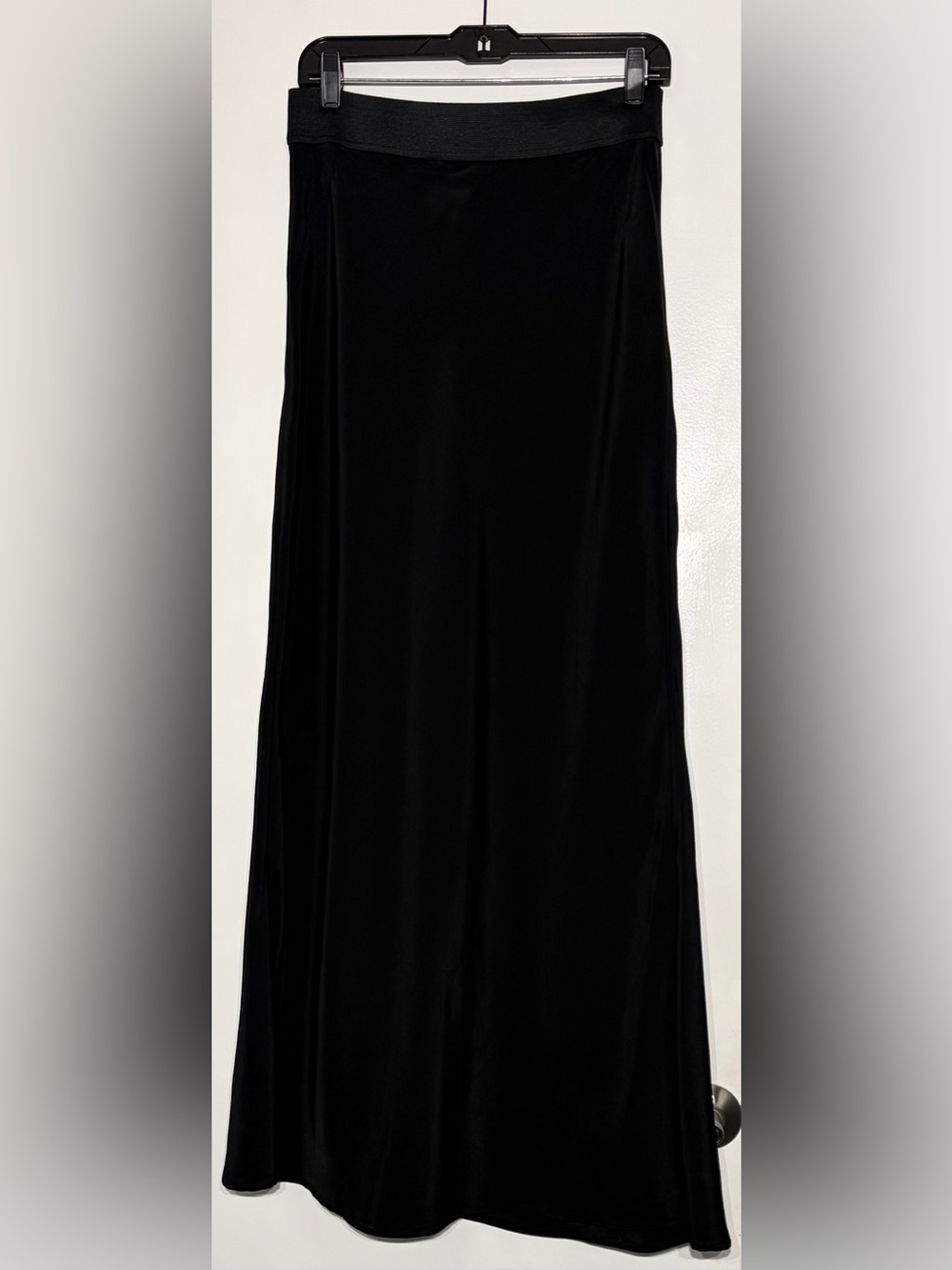 Express Black Maxi Skirt Size 4 Long Flared Fluid Formal Evening